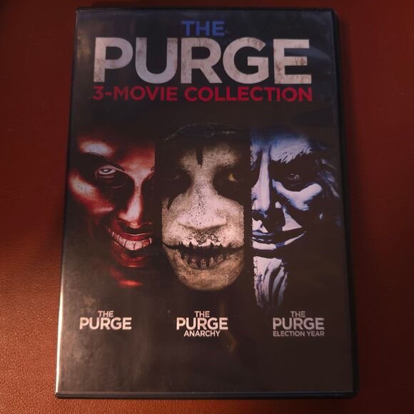 The Purge: 3-Movie Collection (DVD) Original, Anarchy and Election Year - Picture 1 of 3